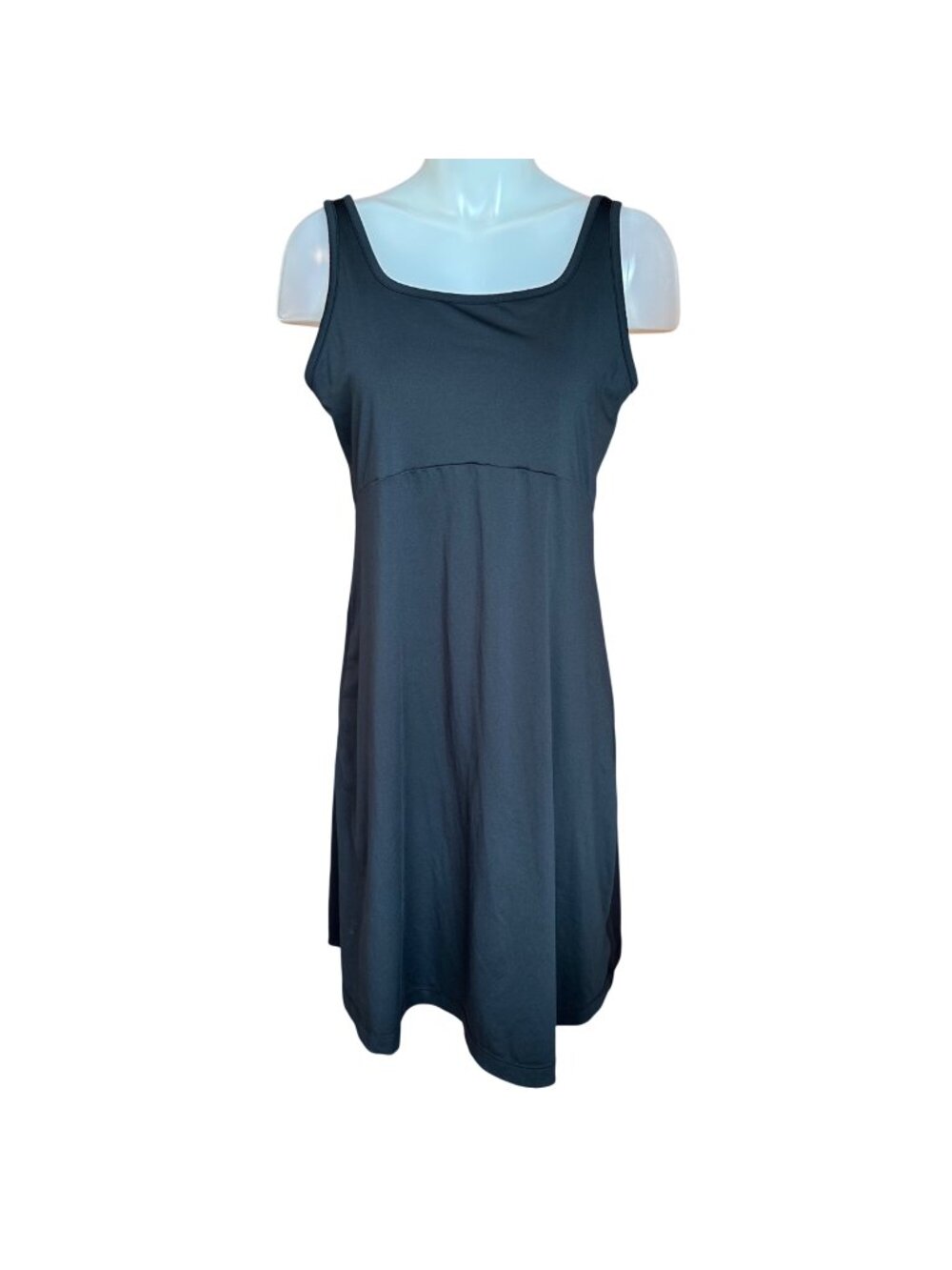 Columbia PFG Freezer Tank Dress Short Womens Size Large Black UPF Outdoors